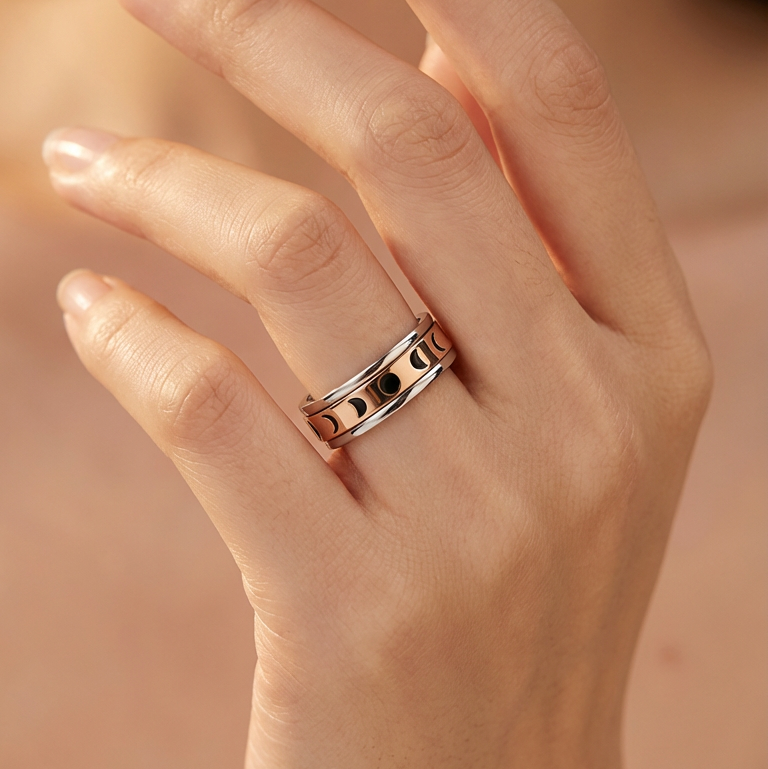 Calmora™ • Rotating Anxiety Relief Ring