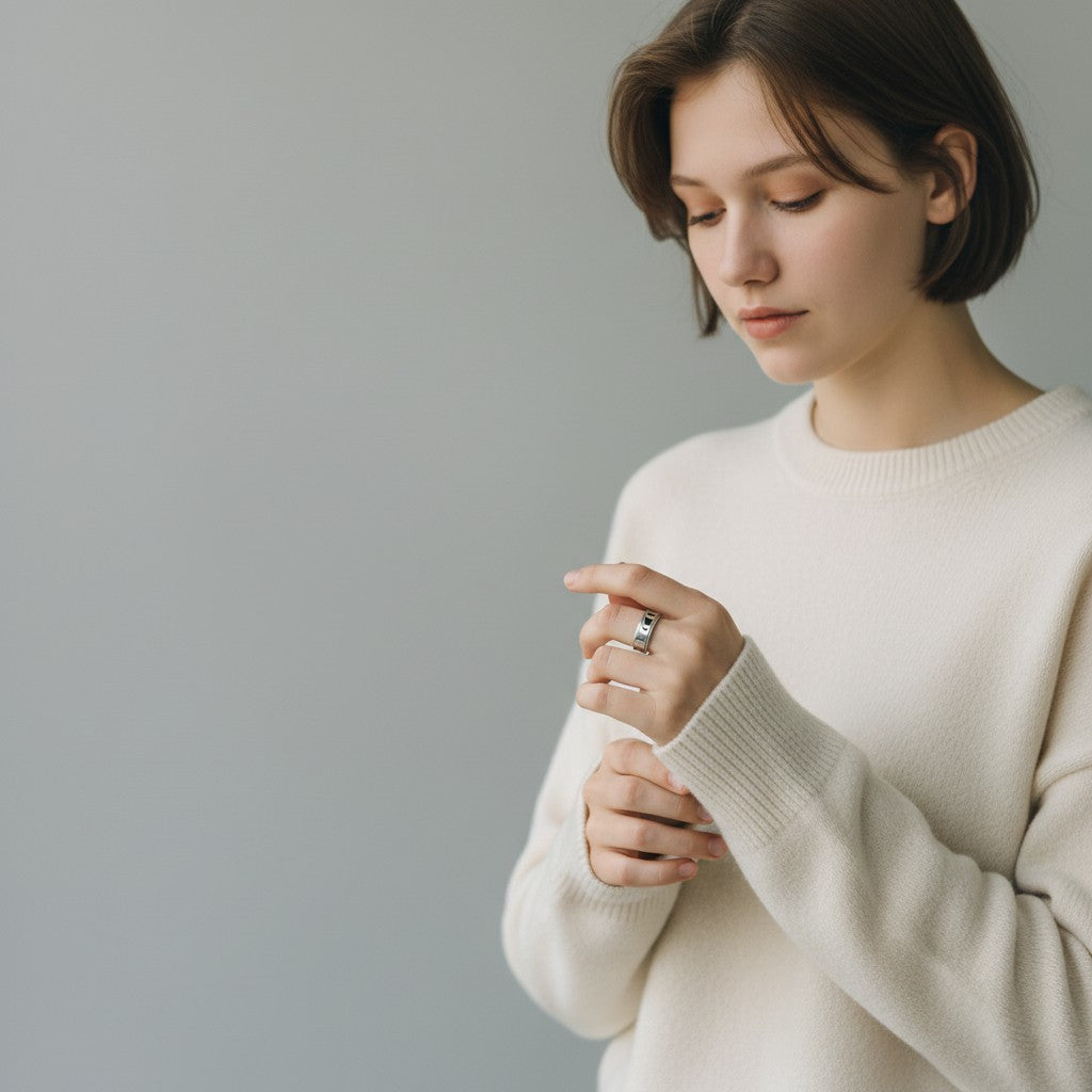 Calmora™ • Rotating Anxiety Relief Ring